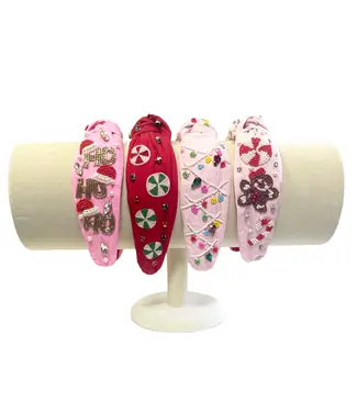 Red Peppermint C-Mas Headband