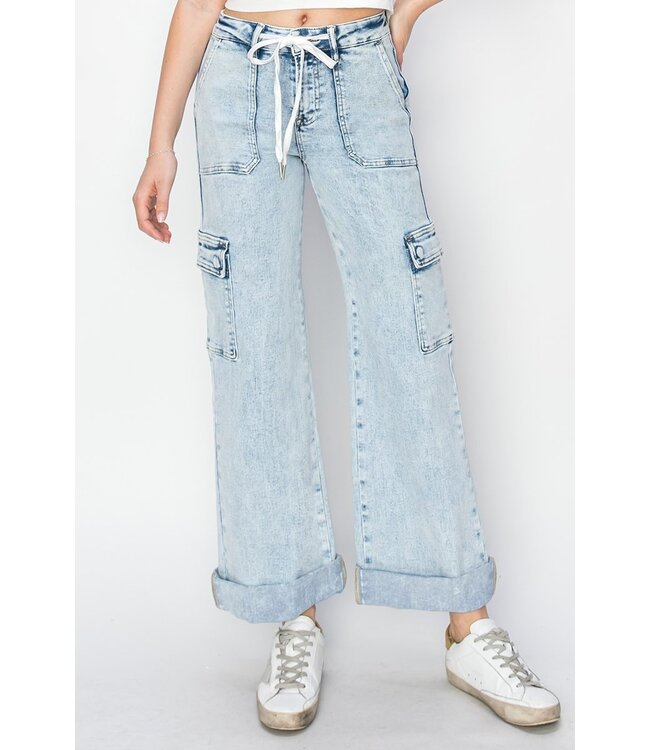 RDP5757 cargo denim pant