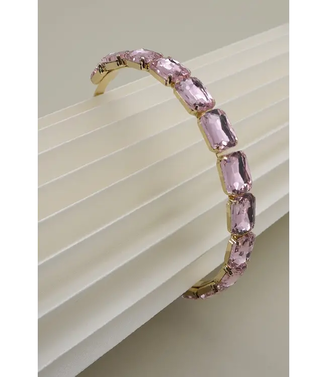 40HB113 Baroque Glass Bead Headband