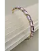 40HB113 Baroque Glass Bead Headband