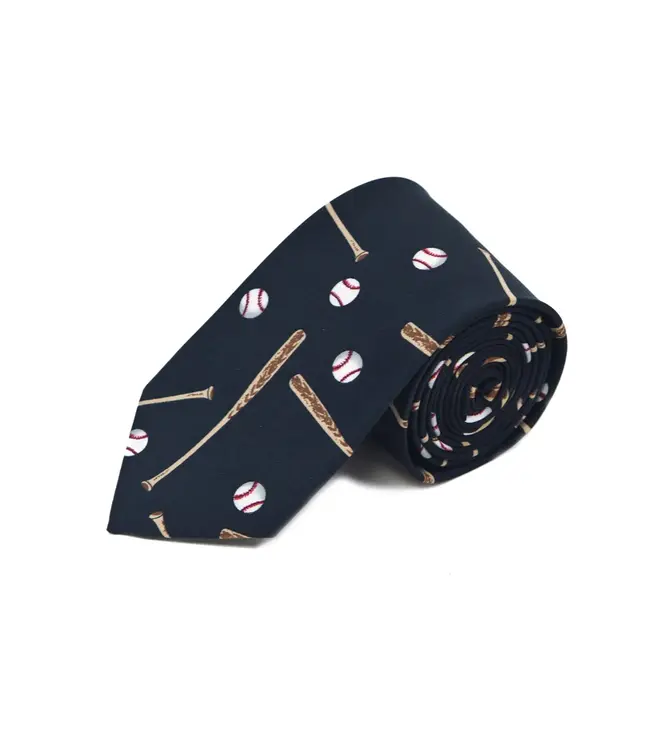 NV13218 baseball novelty tie