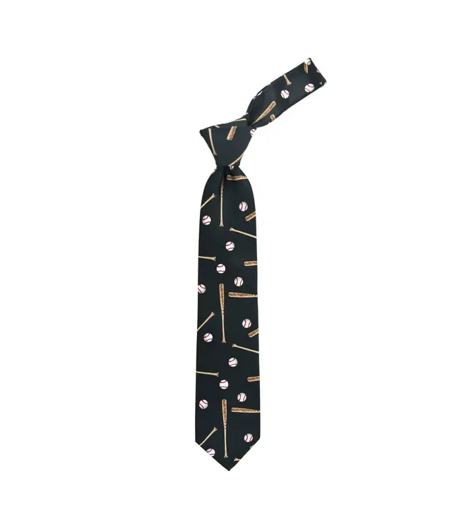 NV13218 baseball novelty tie