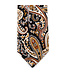 NVC17136 Paisley Black & Gold 2.5" Slim Tie