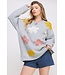 JJT6188 oversized l/s floral swtr