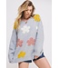 JJT6188 oversized l/s floral swtr