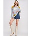 JJT6188 oversized l/s floral swtr