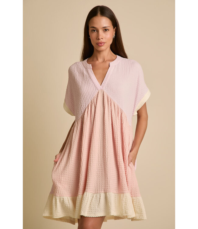 IFD63986-02 Tiered Dress