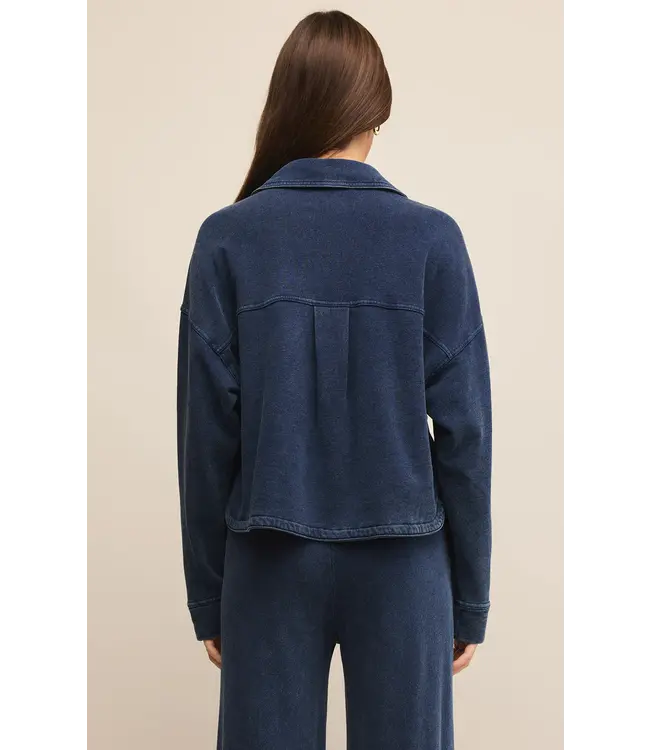 ZJ251509 All Day Cropped Knit Jacket