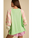 IFKT64030-01 Sweatshirt w/ Contrast Sleeve