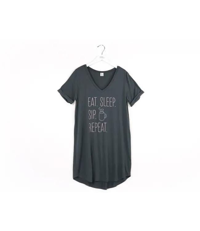 HMSS2 Eat Sleep Sit Repeat Sleep Shirt