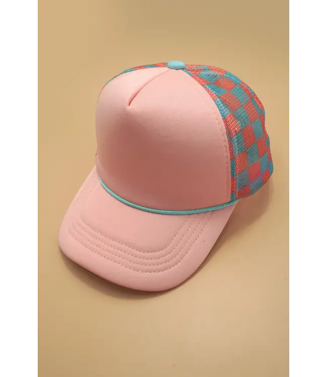 40HW726 Checker Trucker PEACH