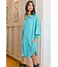 D2018F oversized textured shirt dress