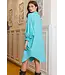 D2018F oversized textured shirt dress