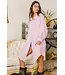 D2018F oversized textured shirt dress