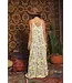 D3014D Tie Dye Flowing Maxi Slip Dress