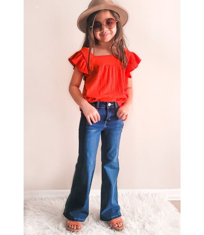 GKT18005 Ribbed Top square neck