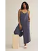 ZP251340 Textured Flared Jumpsuit