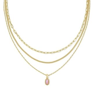 Kendra Scott Mini Elisa Triple Strand Neck
