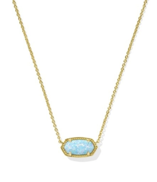 Elisa Short Pendant Necklace