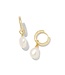 WILLA PEARL HUGGIE EARRINGS
