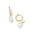 WILLA PEARL HUGGIE EARRINGS