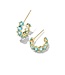 Cailin Crystal Huggie Earrings