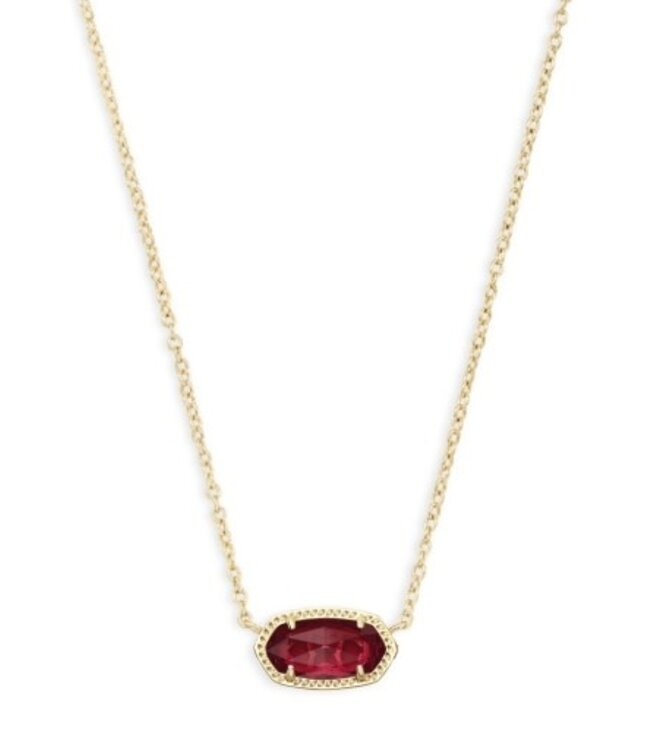 Elisa Short Pendant Necklace