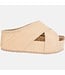 NINA 4 raffia platform