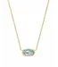 Elisa Short Pendant Necklace