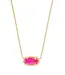 Elisa Short Pendant Necklace
