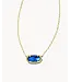 Elisa Short Pendant Necklace
