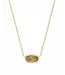 Elisa Short Pendant Necklace