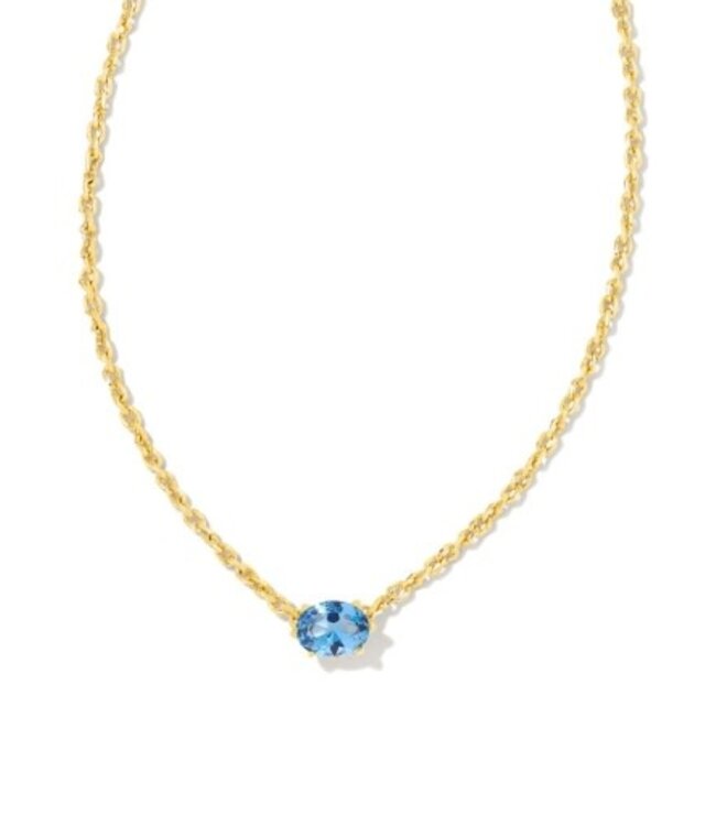 CAILIN CRYSTAL PENDANT NECKLACE