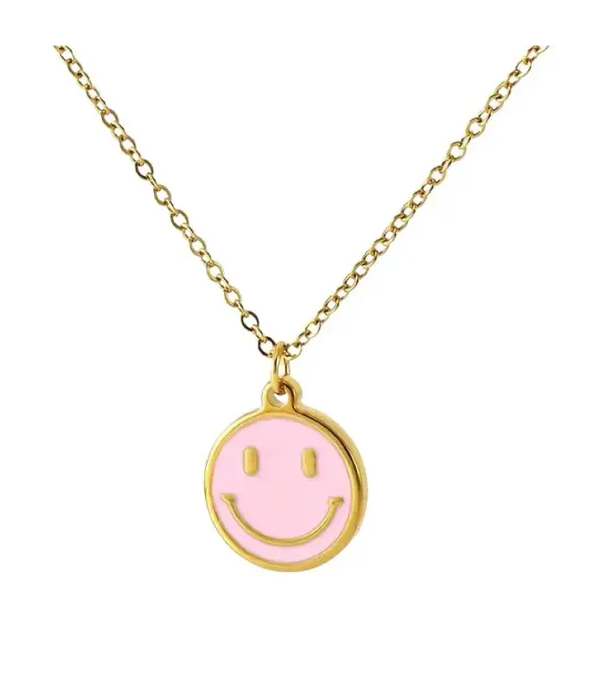 PM 67 Smiley Dangle Charm Neck