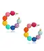 PM 87 Rattan Ball Hoop MULTICOLOR