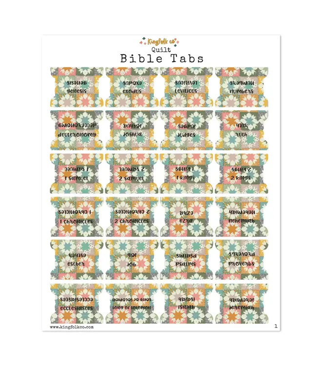 KC Bible Tabs