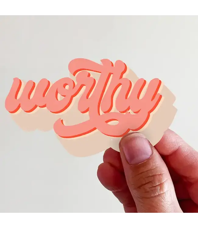 KC Worth Vinyl Sticker