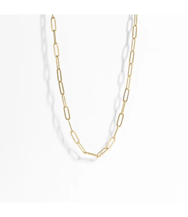 BRJ1001 2.5mm paperclip chain bracelet