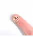 PDL015 18K stainless steel charm