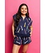 NAVY MULTI GOLF TEE SHORT
