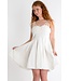 Cotton Poplin Strap Mini Dress