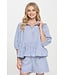 MS1149 T Aegean Stripe Top