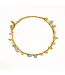 BLAKELYN 18K Gold Multi Color Stone Bracelet