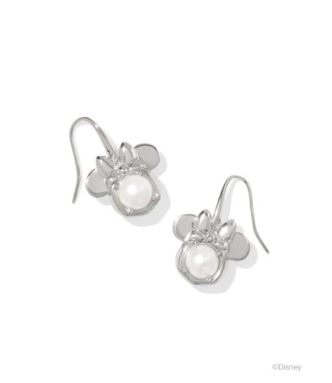 Minnie Drop Ear Silver