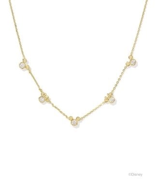 Kendra Scott Mickie Minnie Strand Necklace Gold