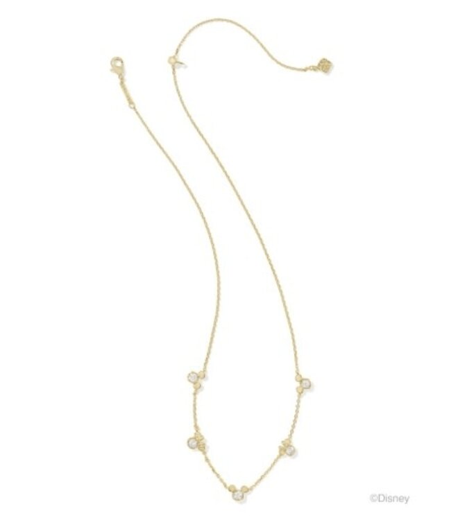 Mickie Minnie Strand Necklace Gold