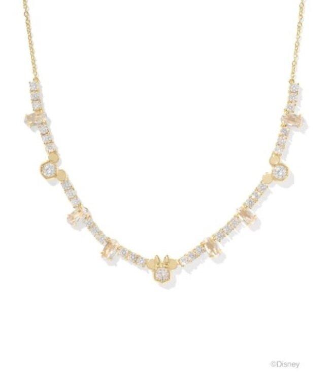 Mickie and Minnie Tennis Necklace