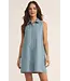 New Day Twill Mini Dress