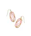 ELLE Lattice Frame Drop Earring