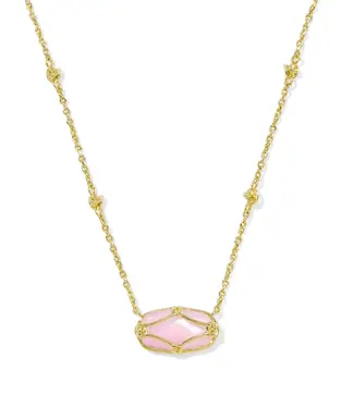 Kendra Scott Elisa Lattice Frame Necklace
